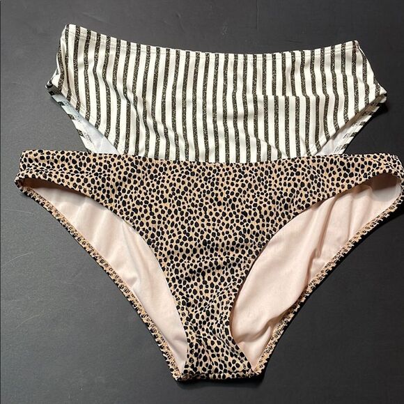 Cabana del Sol bundle of two women’s bikini bottoms Sz M - Picture 1 of 7